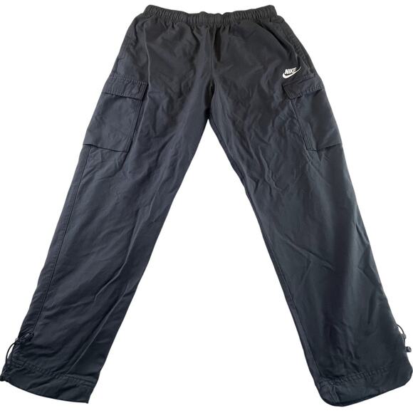Black Nike Club Men's Cargo Pants Unlined Utility M - Picture 1 of 7